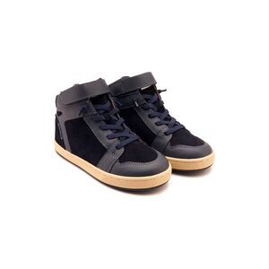 Old Soles High Jump Leather Sneaker, Blue